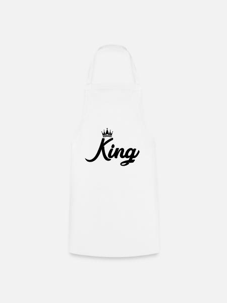 King - Kochschürze - Weiß