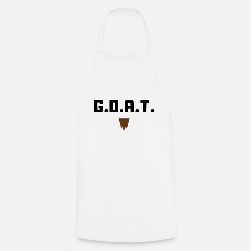 G.O.A.T. - Cooking Apron - white