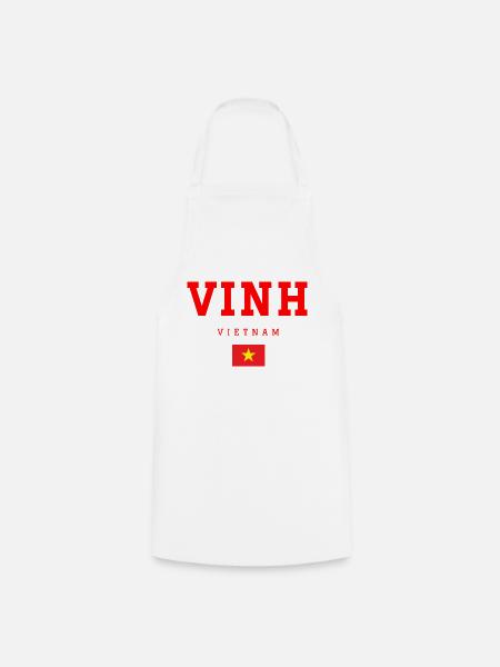 Vinh Vietnam - Kochschürze - Weiß