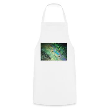 Polluted Sea - Cooking Apron - white - Front - AI Model Male 185 dark (185cm)