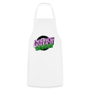 Berger allemand Humour Idée cadeau d’anniversaire - Tablier de cuisine - blanc - Devant - AI Model Male 185 dark (185cm)