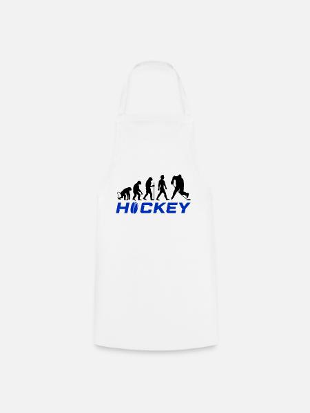 hockey evolution - Kochschürze - Weiß