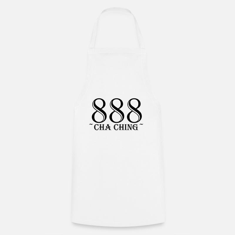 888 - Cooking Apron - white
