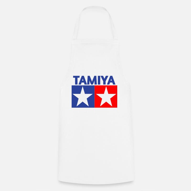 Tamiya Logo - Cooking Apron - white