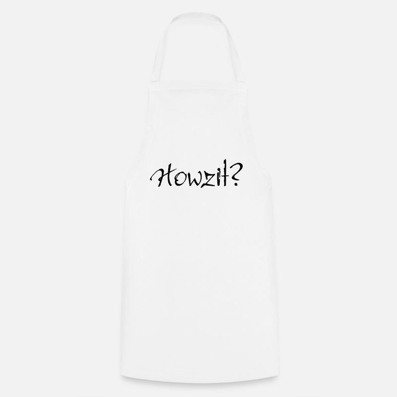 Howzit? - Tablier de cuisine - blanc
