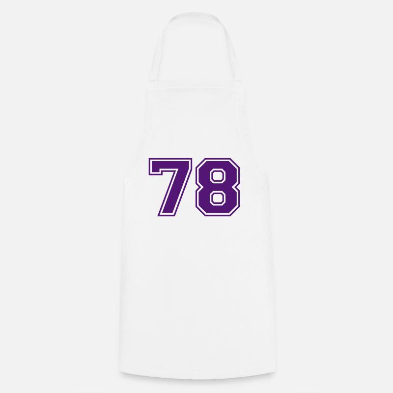 78 - Tablier de cuisine - blanc