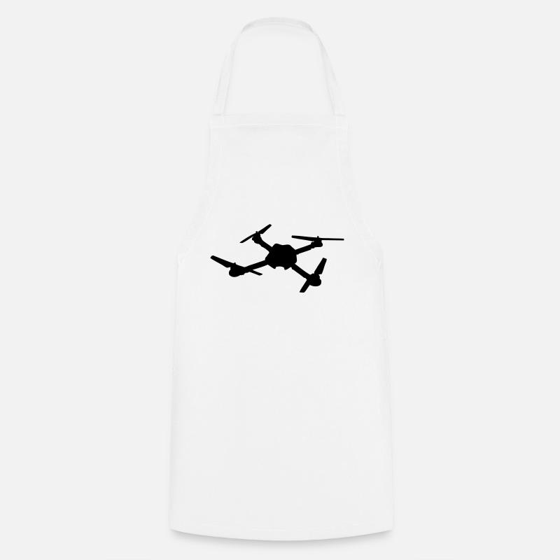 Quadrocopter - Cooking Apron - white