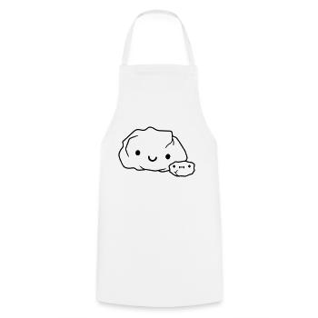 stone family stone mum - Cooking Apron - white - Front - AI Model Male 185 dark (185cm)