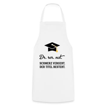 drrernat - Kochschürze - Weiß - Vorne - AI Model Male 185 dark (185cm)