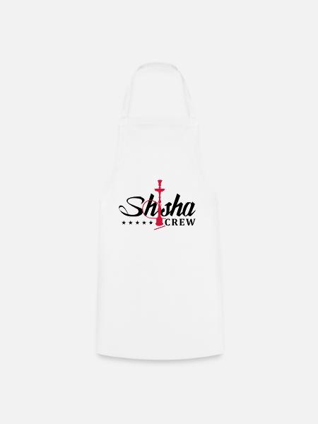 shisha crew - Kochschürze - Weiß