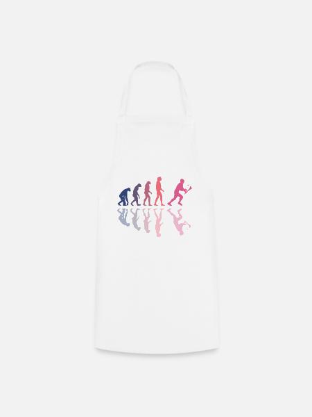 L’évolution du hurling - Tablier de cuisine - blanc