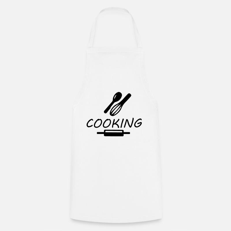 Cuisiner Cuisiner - Tablier de cuisine - blanc
