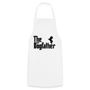 Shih Tzu Dogfather Dog Lover Godfather Style - Tablier de cuisine - blanc - Devant - AI Model Male 185 dark (185cm)