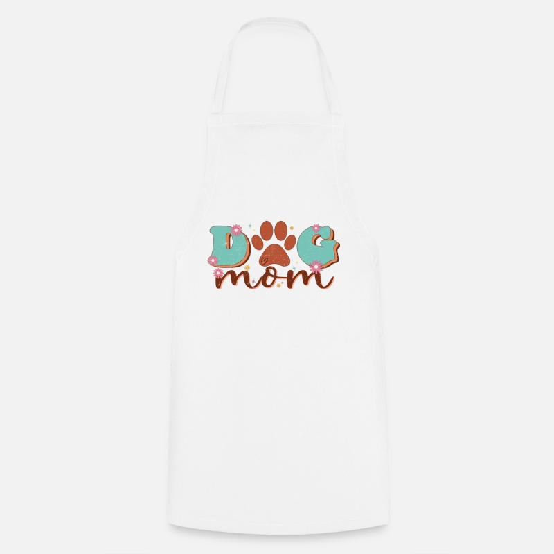 MAMAN CHIEN - Tablier de cuisine - blanc