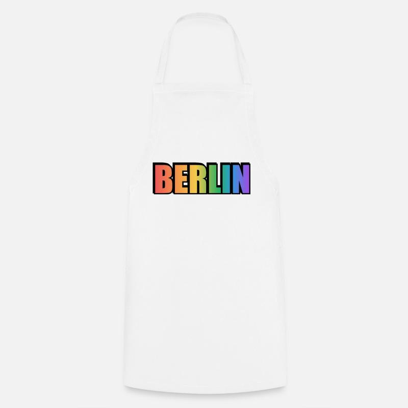 Schwules Berlin - Kochschürze - Weiß