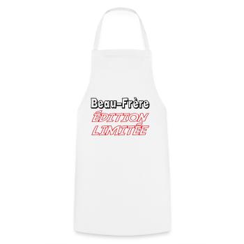 Beau-Frère édition limitée - Tablier de cuisine - blanc - Devant - AI Model Male 185 dark (185cm)