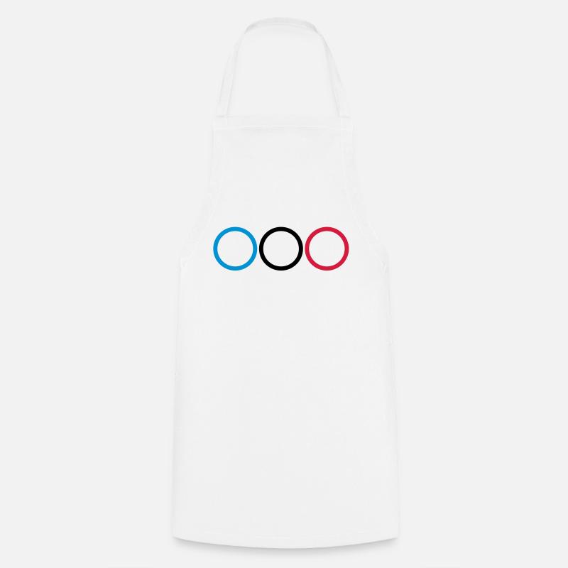 3_anneau - Tablier de cuisine - blanc