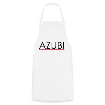 azubi - Cooking Apron - white - Front - AI Model Male 185 dark (185cm)
