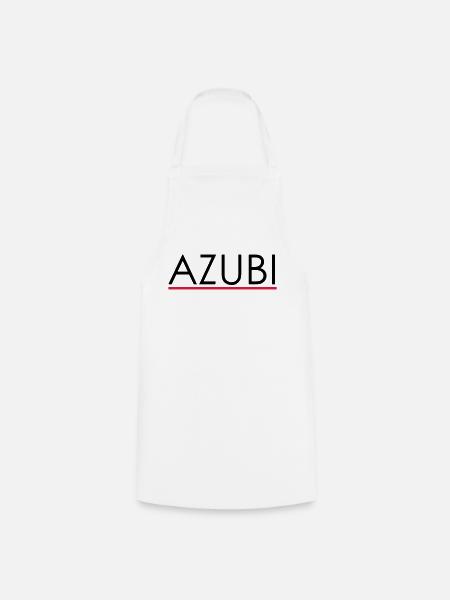 Azubi - Kochschürze - Weiß