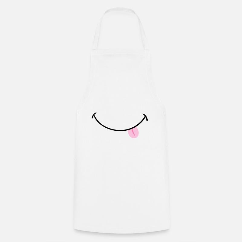 Fun - Tablier de cuisine - blanc