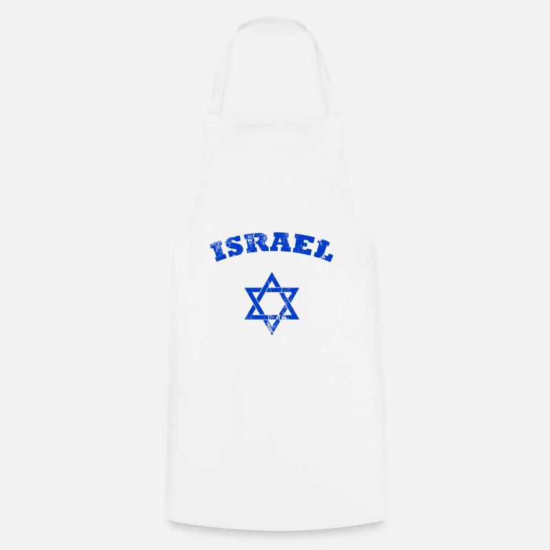 Israel - Kochschürze - Weiß