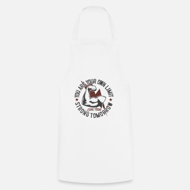 muscle - Cooking Apron - white