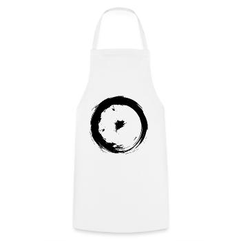 Astronomical symbols sun symbol design - Cooking Apron - white - Front - AI Model Male 185 dark (185cm)