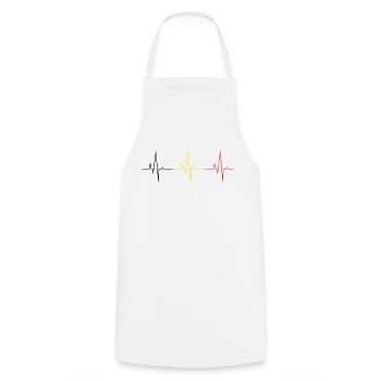Electro Belge - Tablier de cuisine - blanc - Devant - AI Model Male 185 dark (185cm)