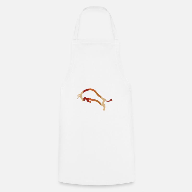 Bull - Cooking Apron - white