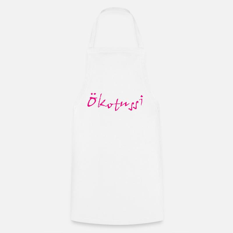Ecotussi 1 - Tablier de cuisine - blanc