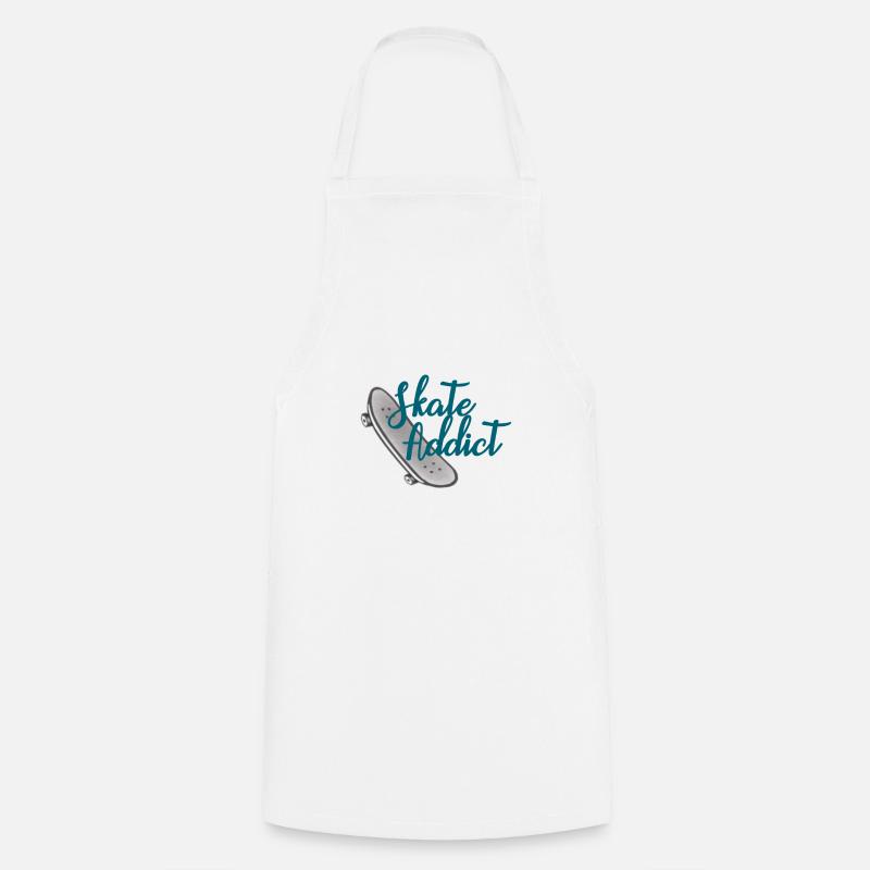Skate Style - Cooking Apron - white