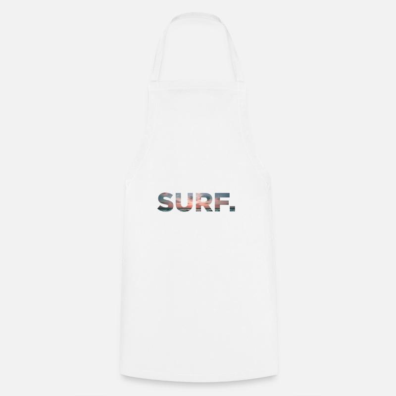 Surf surfing surfing surfer surfer - Cooking Apron - white