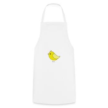 Bird gift animal animal bird animal protection fly - Cooking Apron - white - Front - AI Model Male 185 dark (185cm)