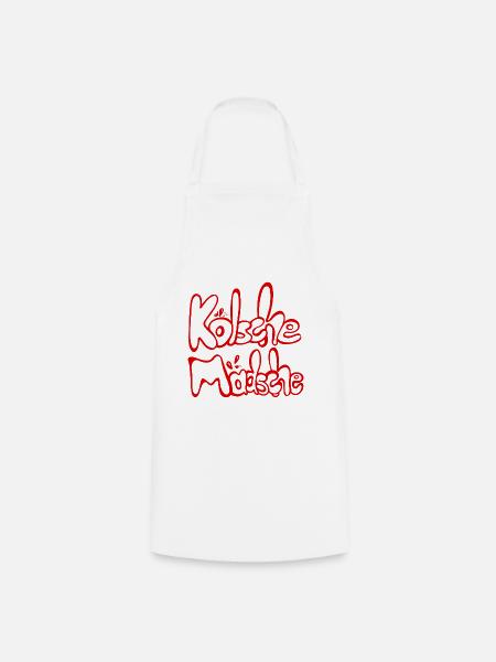 Kölsche Mädsche Kölner Mädchen Kölsch Mundart - Kochschürze - Weiß