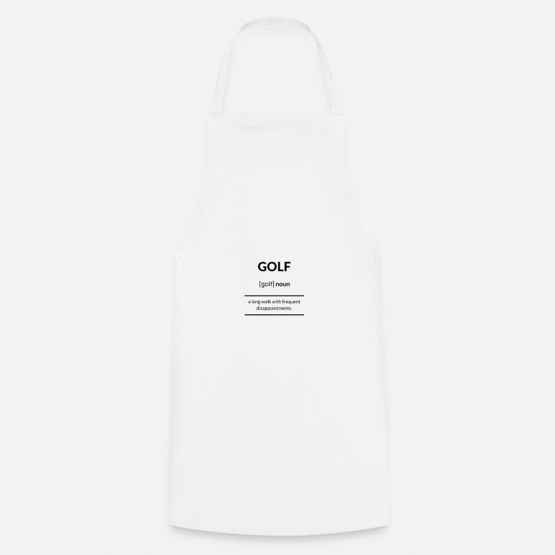 Golf (Sport) 2k20 Edition - Kochschürze - Weiß