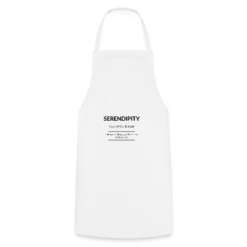 Serendipity (Entdeckung) 2k20 Edition - Kochschürze - Weiß - Vorne - AI Model Male 185 dark (185cm)