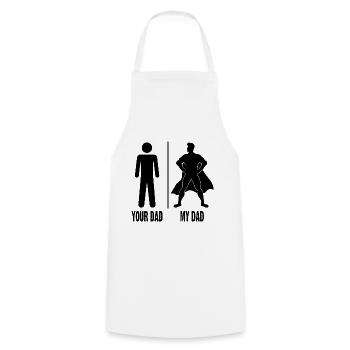 Your Dad My Dad - Cooking Apron - white - Front - AI Model Male 185 dark (185cm)
