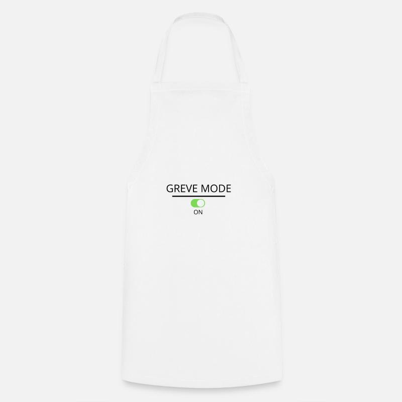 Greve mode on - Tablier de cuisine - blanc