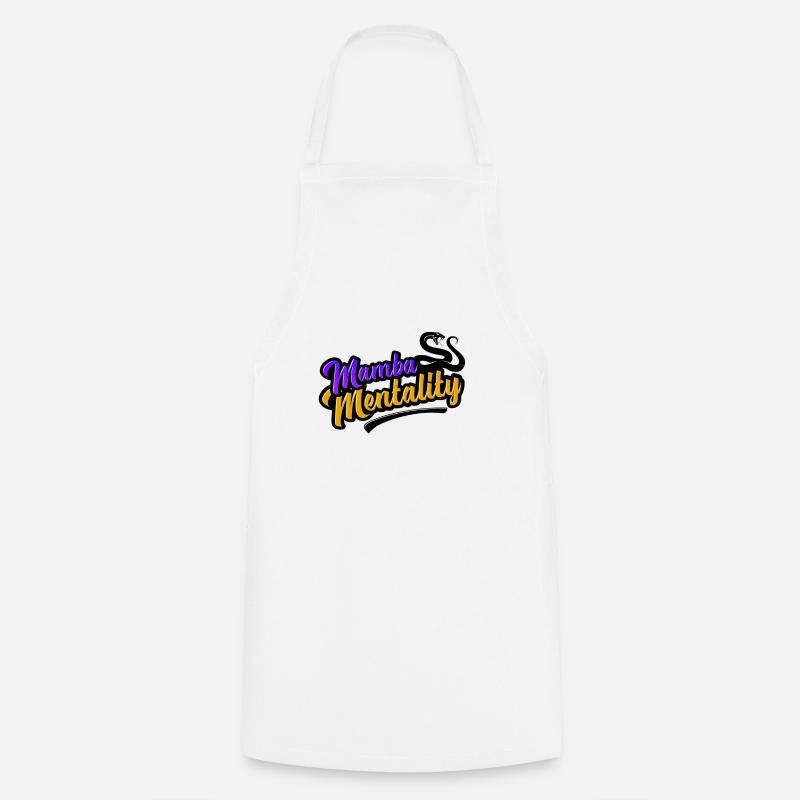 Mentalité Mamba - Tablier de cuisine - blanc