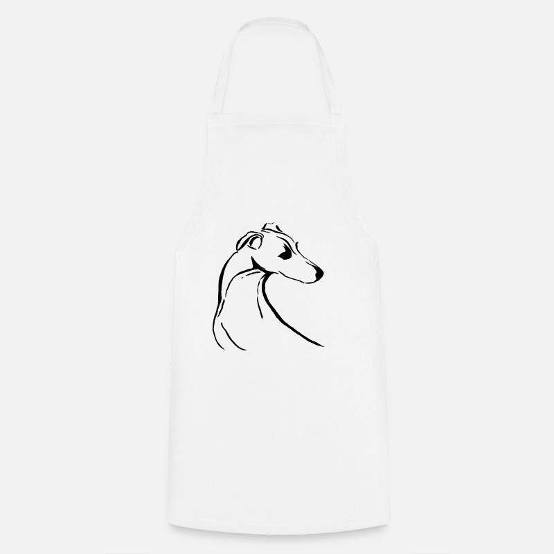 Bouche italienne - Tablier de cuisine - blanc