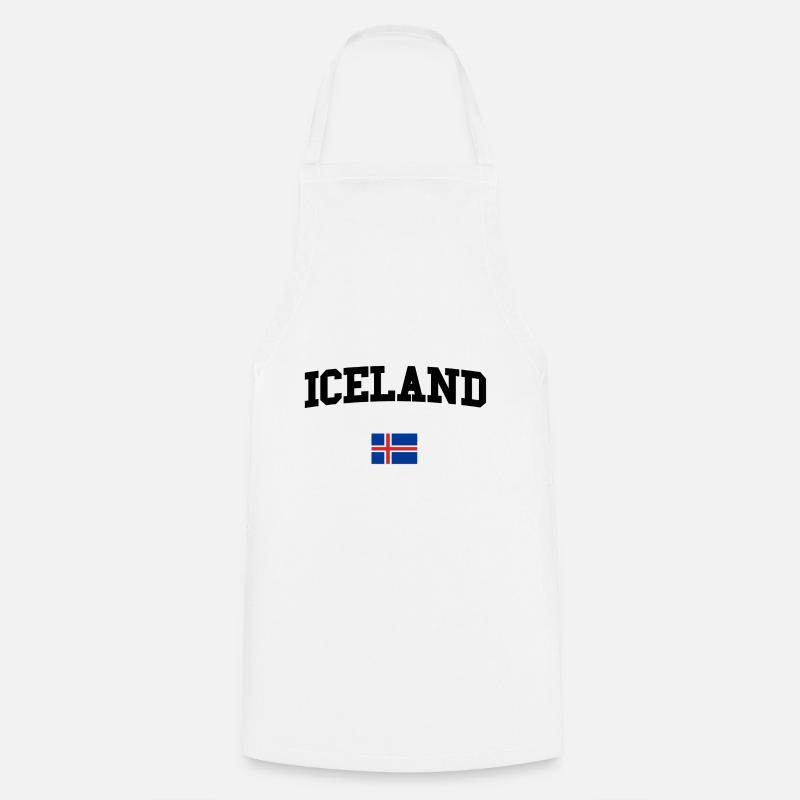 ISLANDE - Tablier de cuisine - blanc