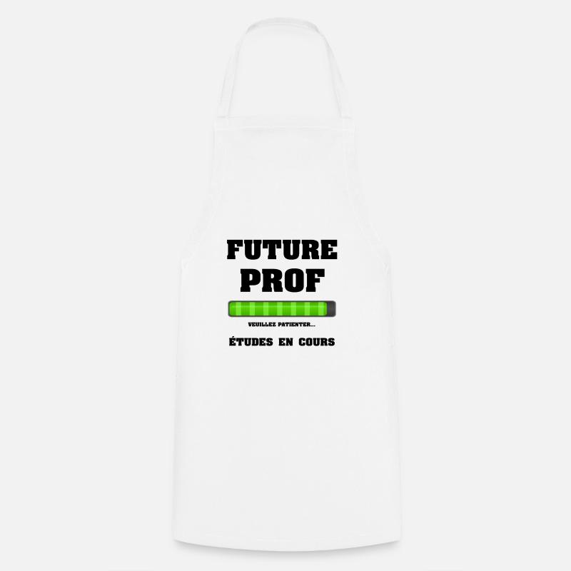 FUTURE PROF - Tablier de cuisine - blanc