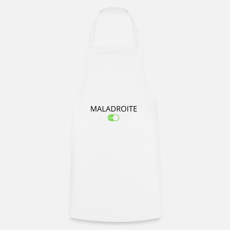 Maladroite mode - Tablier de cuisine - blanc