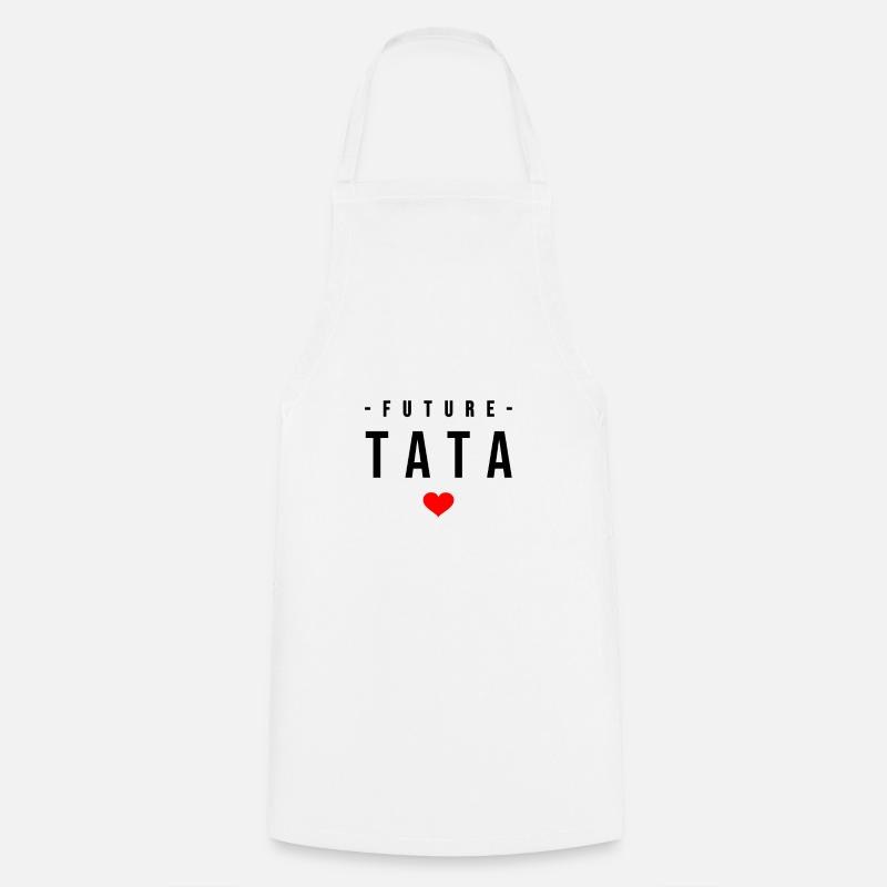 FUTURE TATA - Kochschürze - Weiß