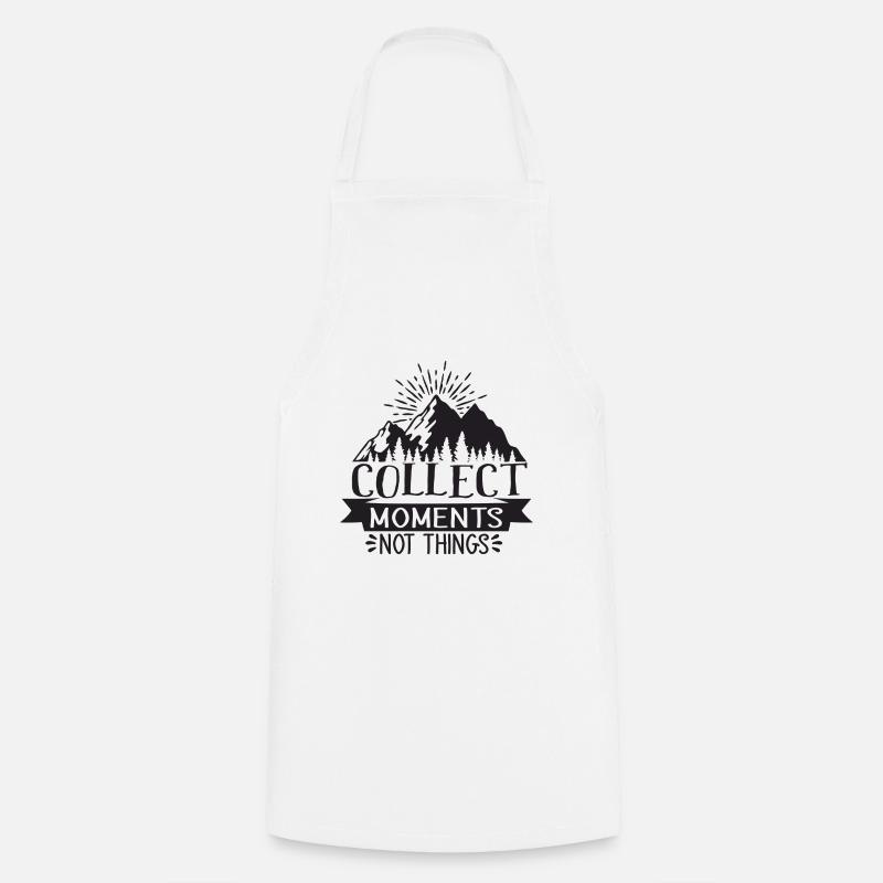 Collectionneur moments, Pas de choses - Tablier de cuisine - blanc