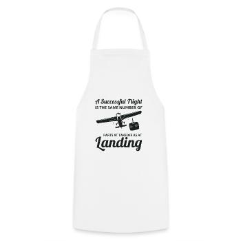 RC Model Planes Airplane Aircraft Pilot Funny Gift - Cooking Apron - white - Front - AI Model Male 185 dark (185cm)
