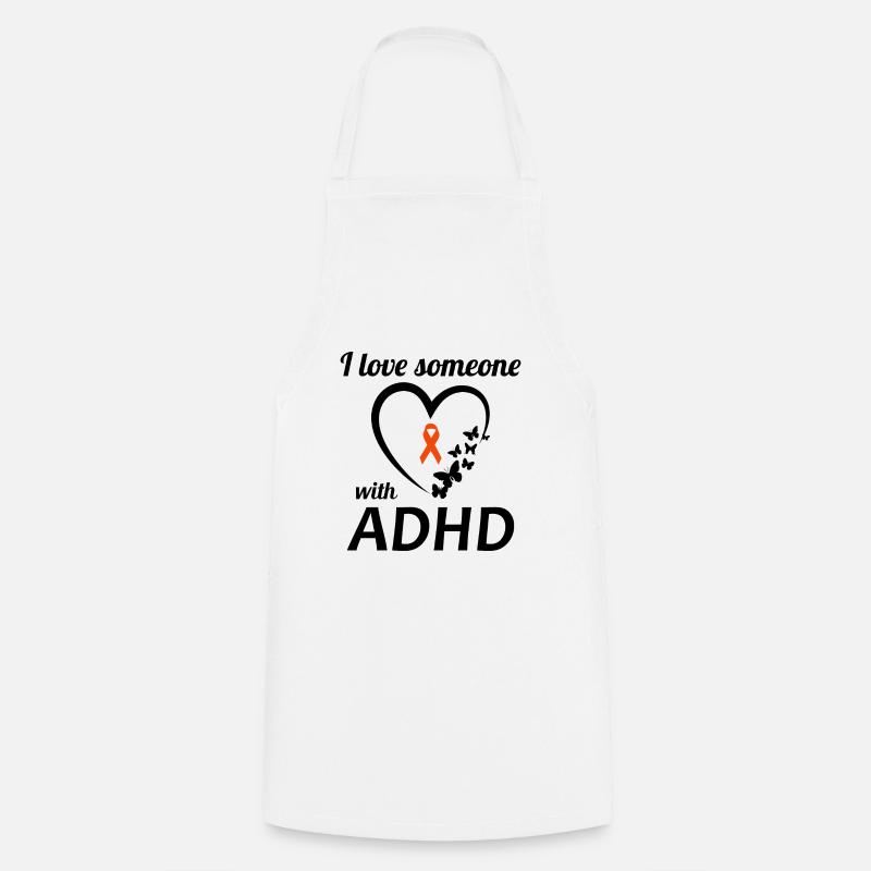 ADHS-Bewusstsein - Kochschürze - Weiß