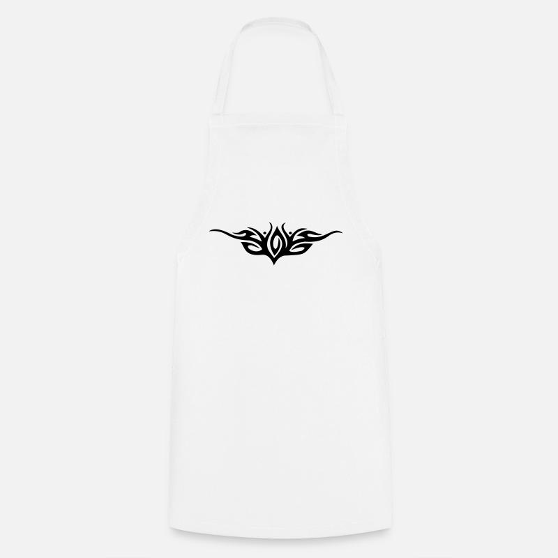 Tribal - Tablier de cuisine - blanc