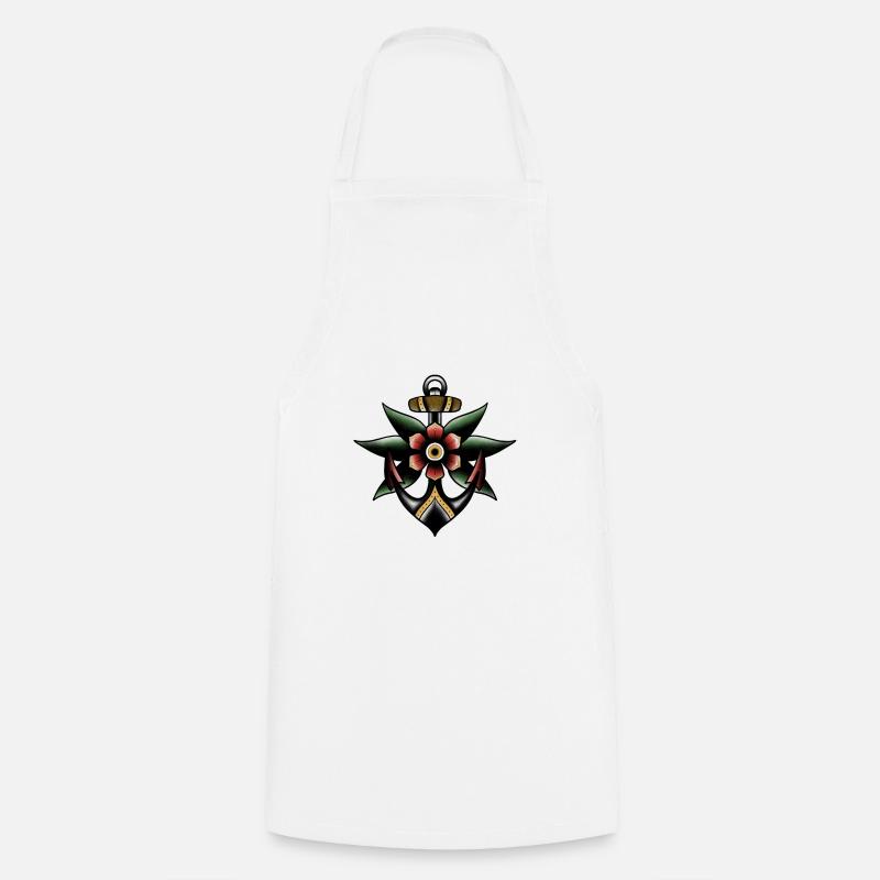 Ancre - Tablier de cuisine - blanc