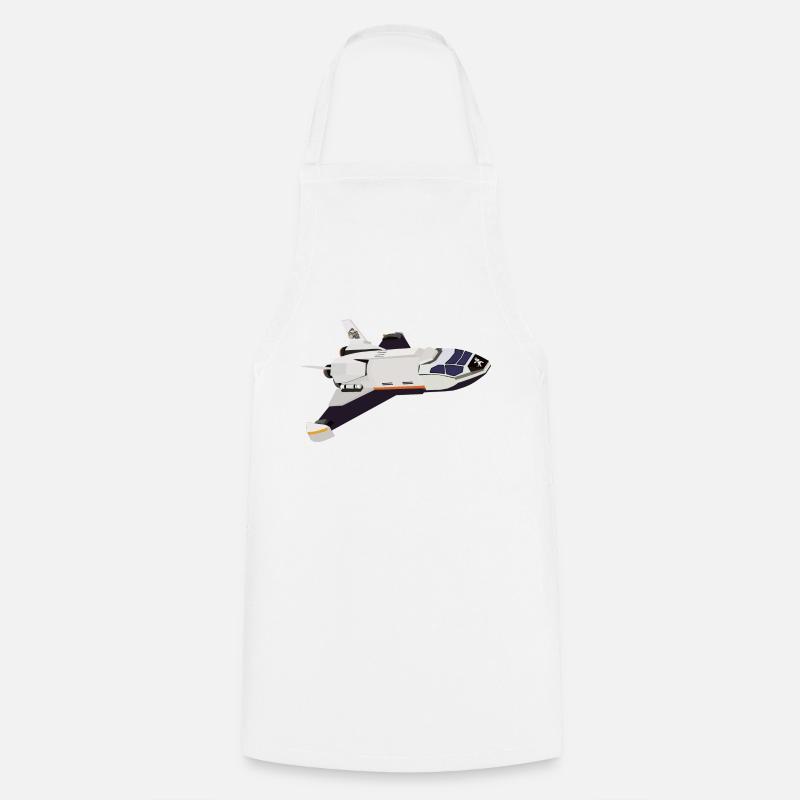 Vol de la navette spatiale - Tablier de cuisine - blanc